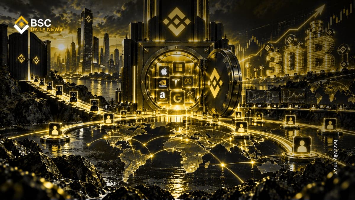 Binance Opens bStocks Collateral to All Eligible Users as Trading Volume Tops $30B
