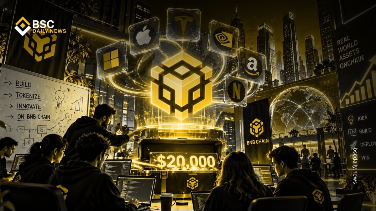 BNB Chain Launches $20K Tokenized Stock Hackathon