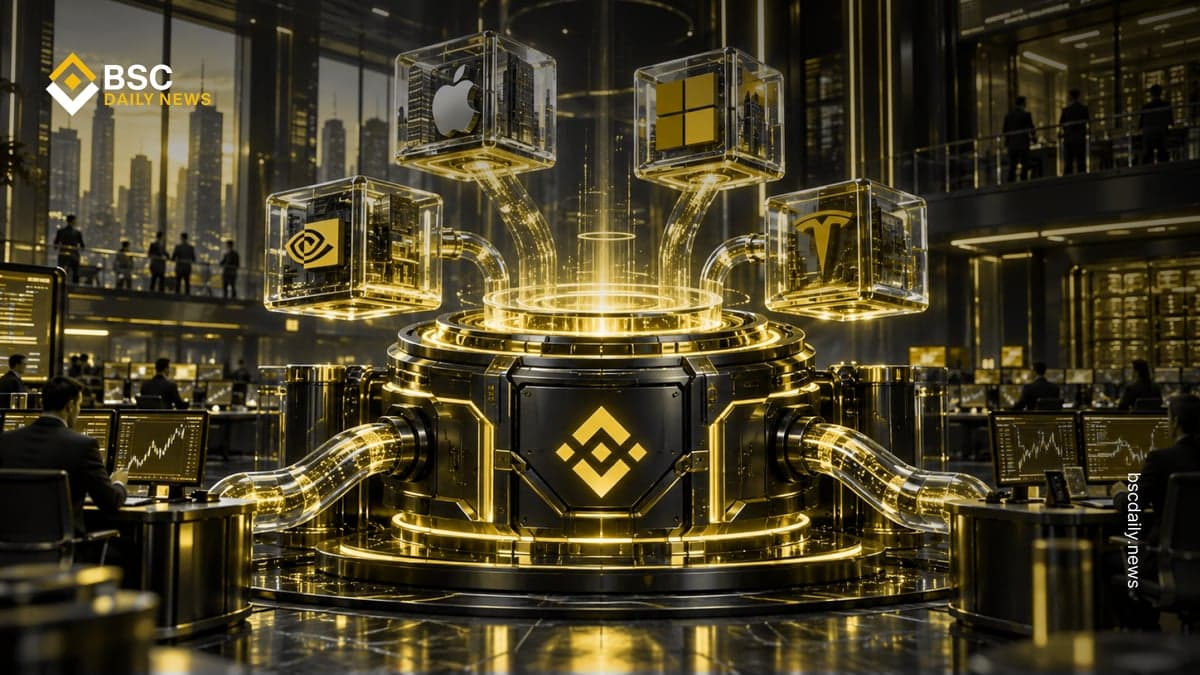 Binance Adds Four bStocks Tokens as Margin Collateral