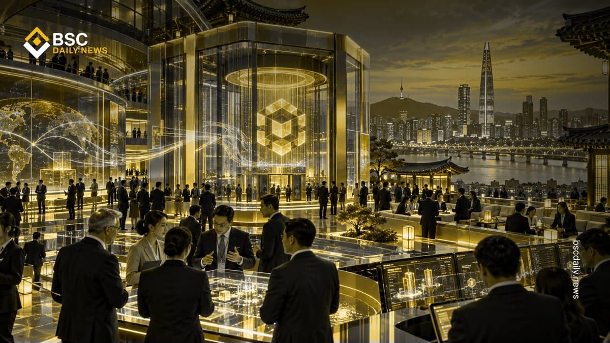 BNB Chain Draws Institutional Attention at Korea Blockchain Week