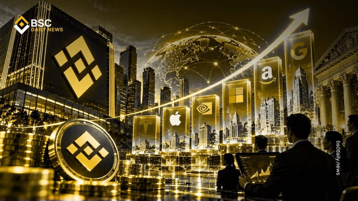 Binance Research Sees Tokenized Equities Reaching $349B by 2030